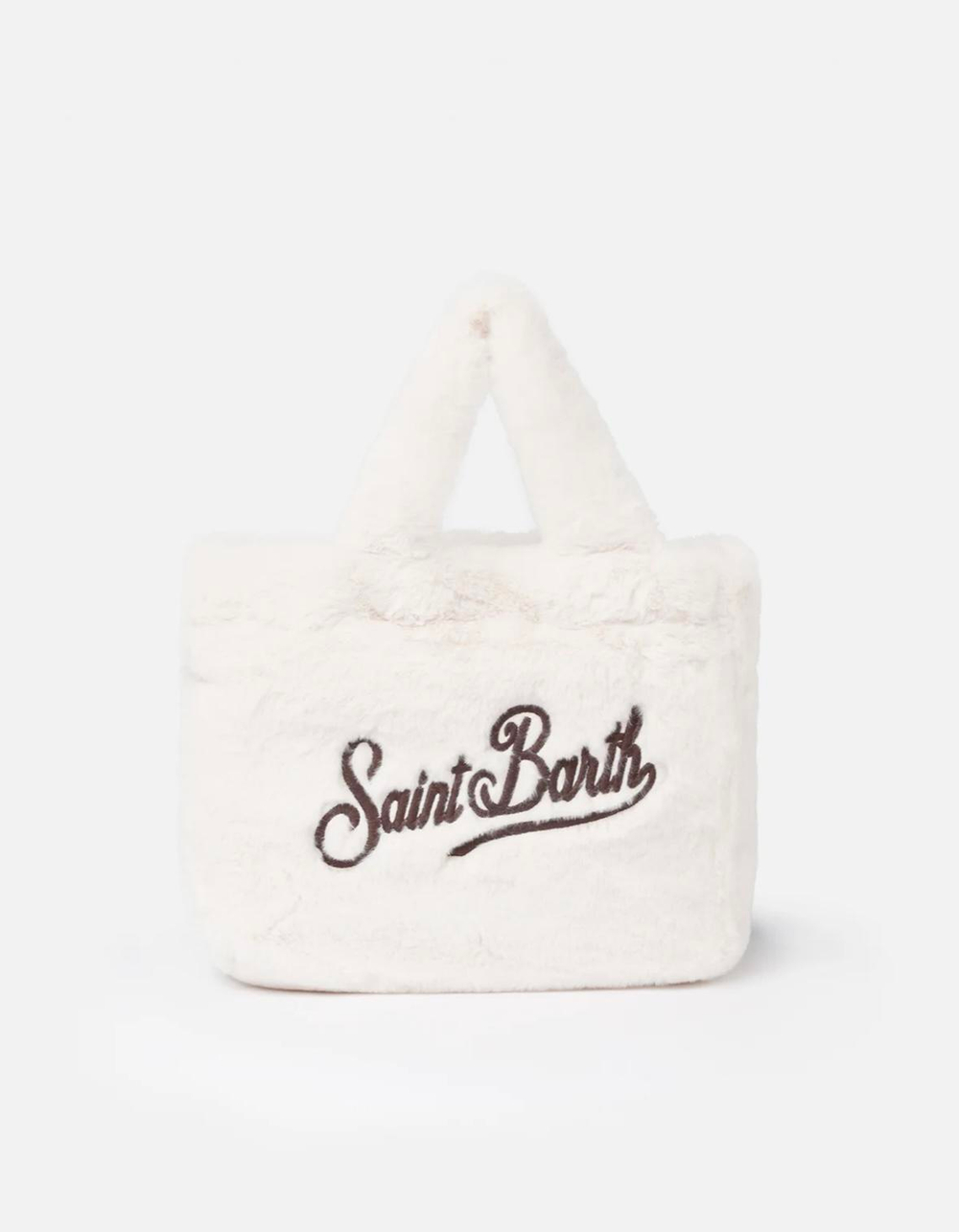 Сумка Saint Barth FUR белый мех