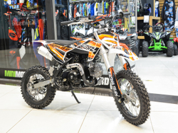 Питбайк BRZ X2 110cc 14/12 (полуавтомат)