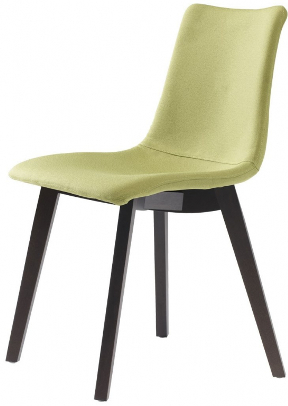 Стул с обивкой Scab Design Natural Zebra Pop, венге, салатовый