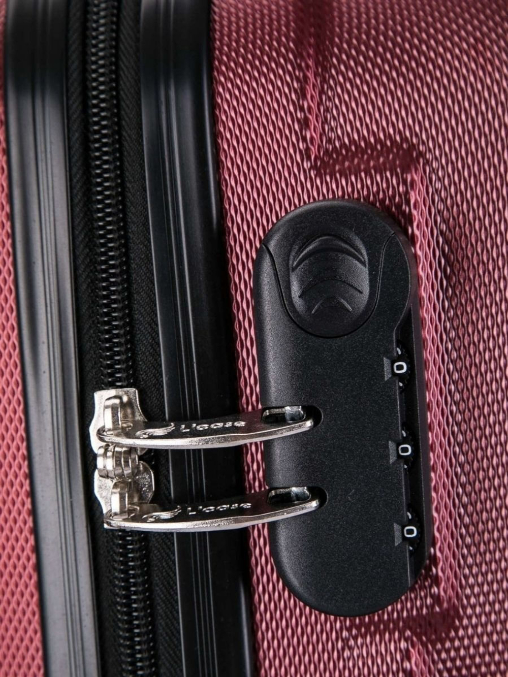 Средний чемодан L'Case Phuket, бордовый