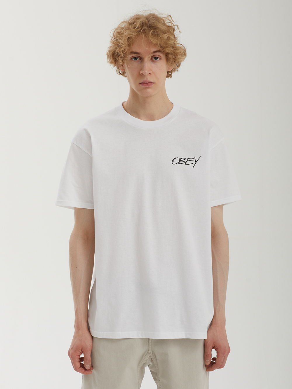 Мужская Футболка Obey Poppies