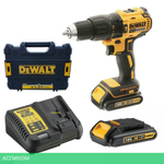 Дрель-шуруповерт DeWalt DCD778S2T-QW кейс