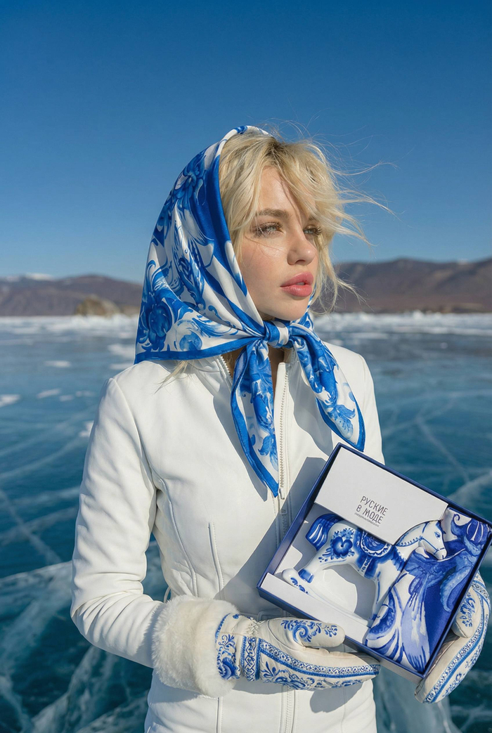 Новинка! Новогодний подарочный набор «Гжель»!