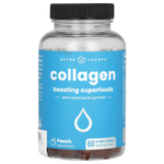 NutraChamps, жевательные таблетки с коллагеном, повышающие уровень суперфудов, со вкусом персика, 60 жевательных таблеток с витаминами