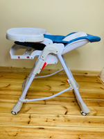 Стульчик для кормления "Farfello Costa Cosy" Сине-серый (Сине-серый / ocean blue; СС-05)