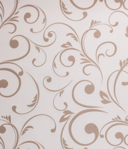 Рулонные шторы Вензель Кофейный