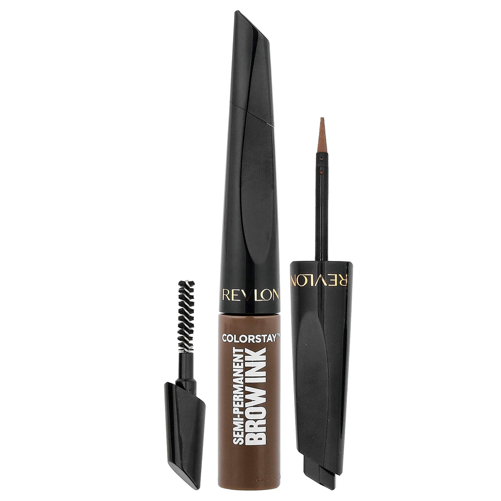 Revlon, Colorstay™, полуперманентная тушь для бровей, оттенок 352 Soft Brown, 2,8 мл (0,09 жидк. унции)