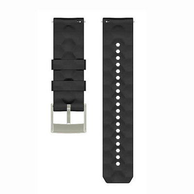 Ремешок Ranger 24 мм для Suunto 9 Baro, Suunto 7, Suunto Spartan Sport (Черный)