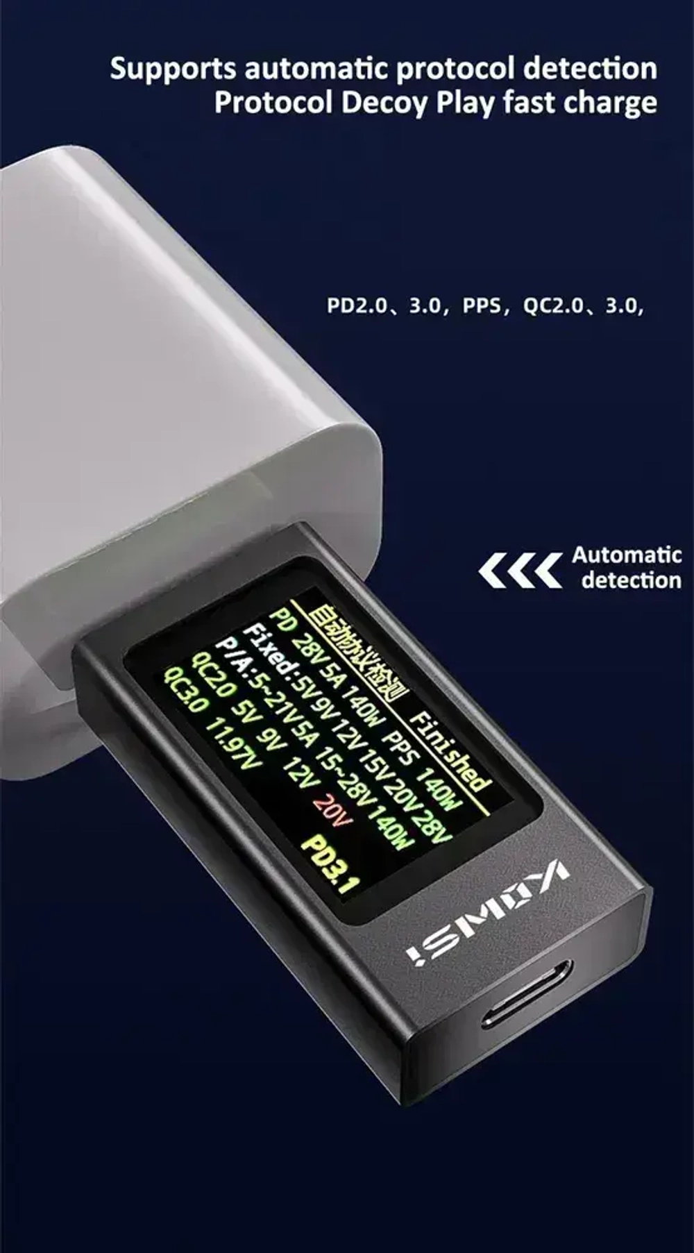 Многофункциональный USB-тестер