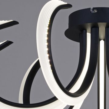 74390-0.3-09L black светильник потолочный