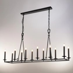 Citilux Маркиз CL471265 Люстра замковая подвесная Чёрная