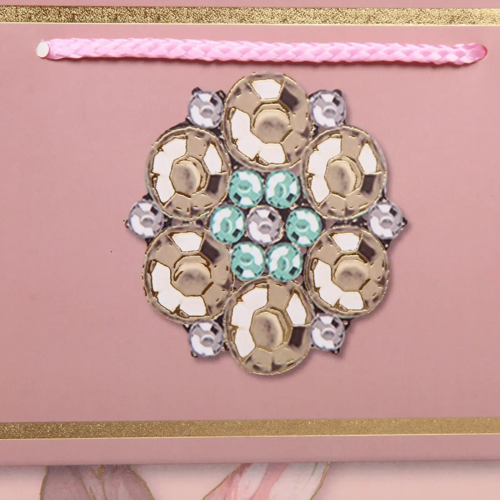 Пакет подарочный «Изящные цветы» 31*42*12 см, микс