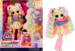 Кукла LOL Surprise OMG Sunshine makeover Bubblegum DJ 589426