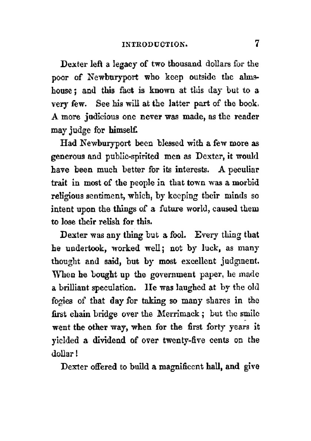 Life of Lord Timothy Dexter; with sketches of the eccentric characters that composed his associates, including his own writings, "Dexter's Pickle for the knowing ones", &c., &c | Samuel Lorenzo Knapp