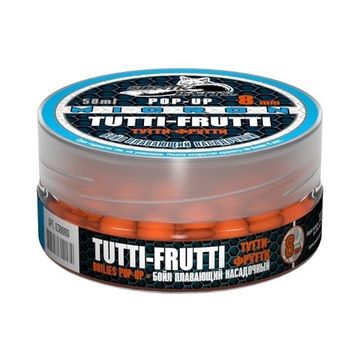 Бойлы насад. плав. Sonik Baits 8мм TUTTI FRUTTI MICRON Fluo Pop-ups 50мл