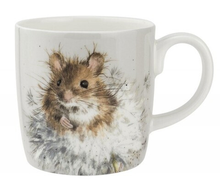 Кружка "Мышь на одуванчике"Wrendale Design, 0,4 л