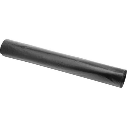 Пакеты для мусора 220л*10шт ПВД особопрочные черные, длинный ролик, Россия// Elfe