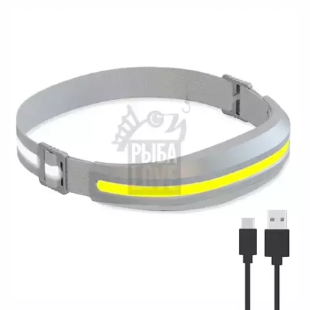 Налобный аккумуляторный фонарь LX300 400Lm светодиодный светильник USB