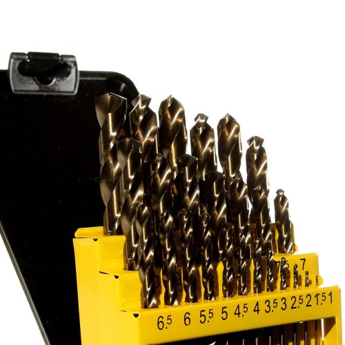 Набор сверл ГРАНИТ по металлу HSS-Co из 25 штук