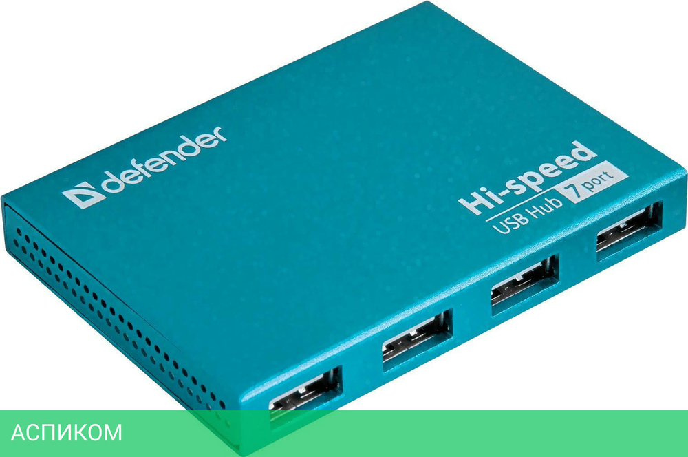 USB-хаб Defender Septima Slim (83505)