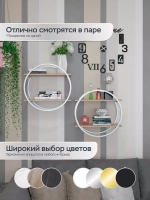 Полка круглая настенная