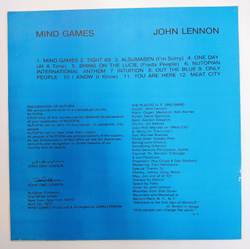 John Lennon Mind Games