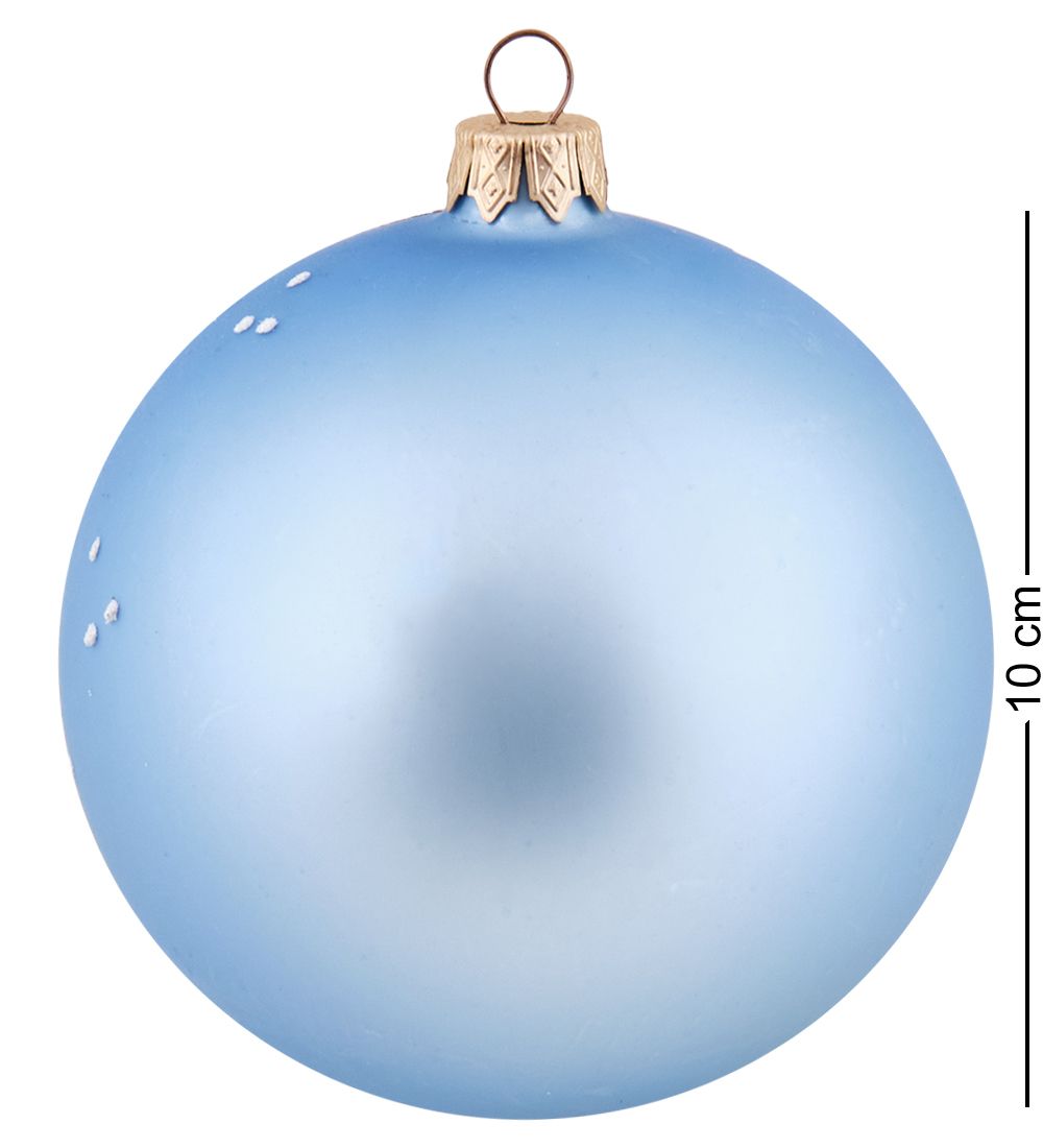 НФШ-1689/1 Ел.украшение Шар «Собачка» 100 мм