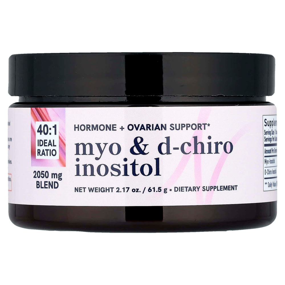 SMNutrition, Мио и D-хиро-инозит, 61,5 г (2,17 унции)