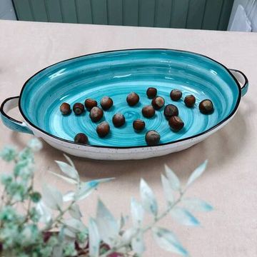 Блюдо с ручками Aqua 2,2 л, 23*30,5 см