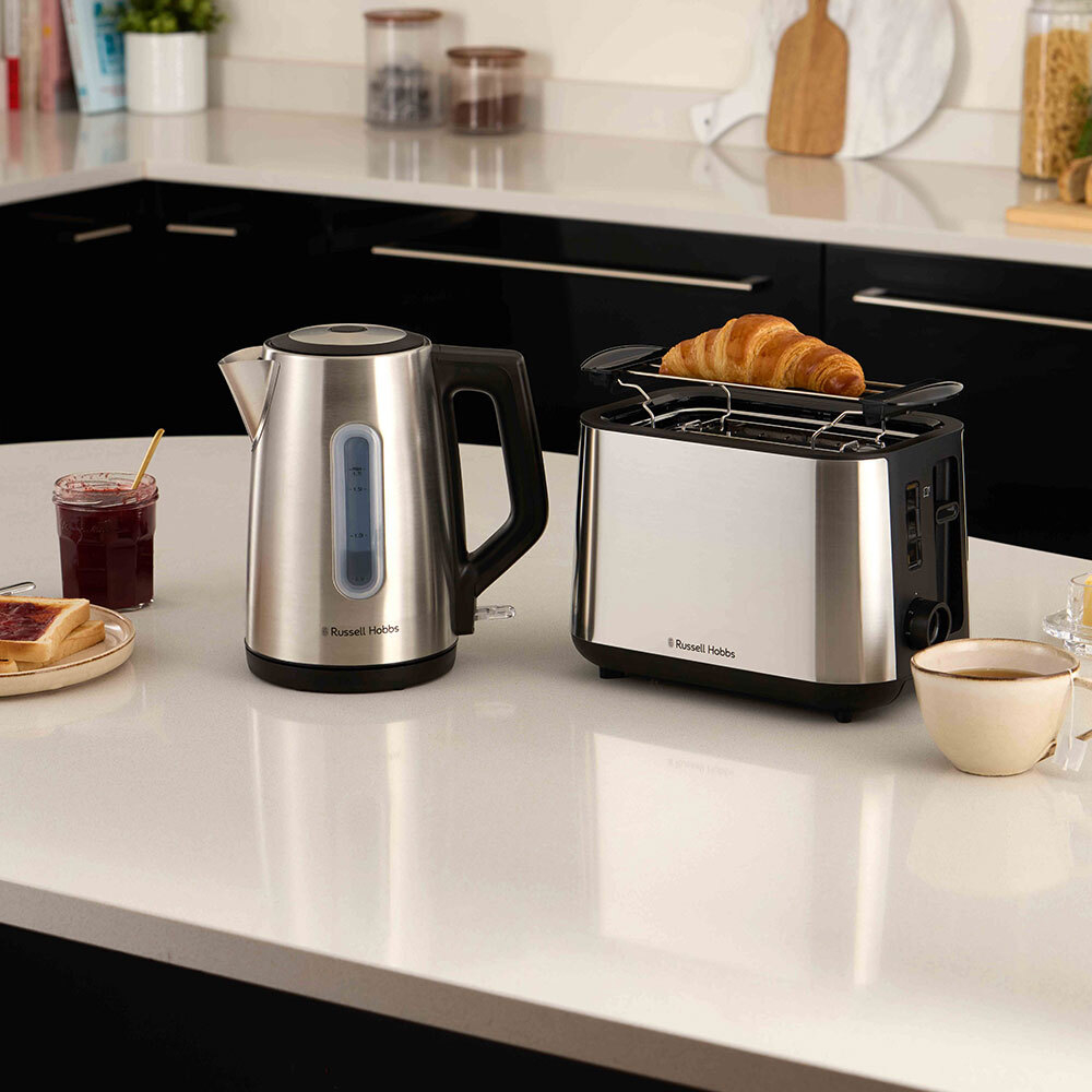 Тостер Russell Hobbs 27390-56 сталь/черный