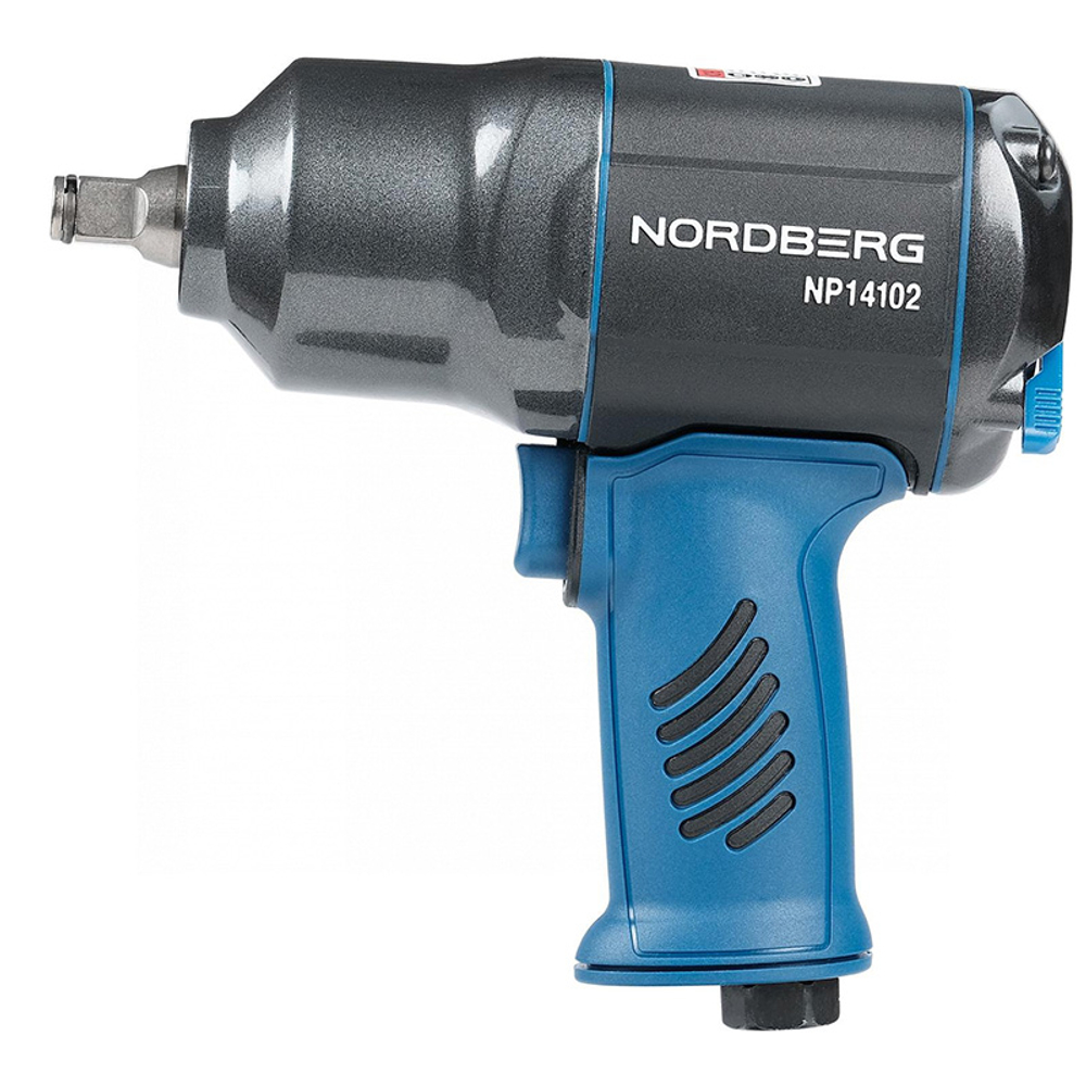 NORDBERG (NP14102) Пневмогайковерт ударный 1/2", 1300 Нм, переключение одной рукой