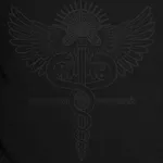 Худи Тандем Тэндай Вестник черный