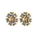 Серьги Dyrberg Kern AUDE SG GREY /GOLDEN 450097