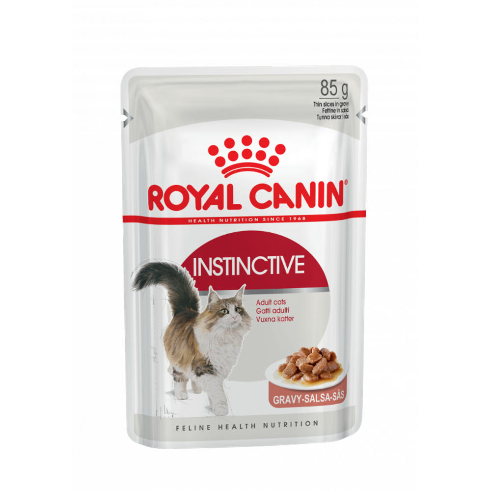 Royal Canin Instinctive Корм консервированный для взрослых кошек соус 85г