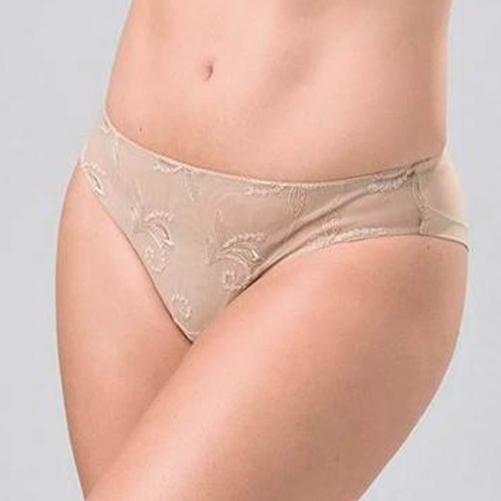 Женские трусы бразилиана бежевые LUNA SPLENDIDA Celebration 2963