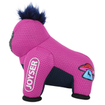 Игрушка для собак JOYSER Mightus Горилла J-Rilla с пищалкой M/L розовая, 27 см