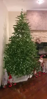 Ель искусственная «Вега» (Литая хвоя) от 1,2 м до 3 м