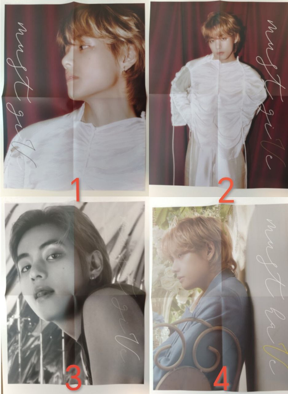 Плакаты - Журнал V (BTS) / DICON ISSUE N°16 V