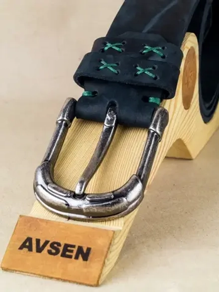 Ремень мужской натуральная кожа для брюк джинсов