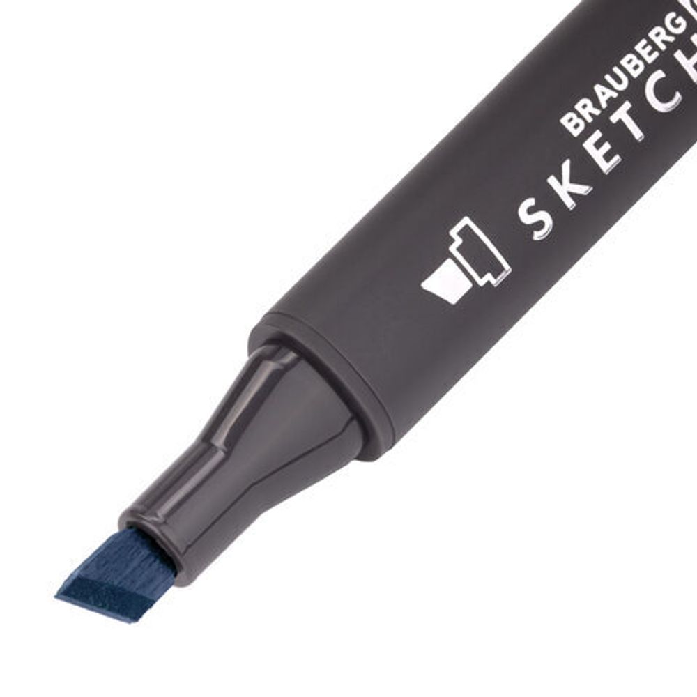 Маркер для скетчинга двусторонний 1 мм - 6 мм BRAUBERG ART CLASSIC, СВЕТЛАЯ МОРСКАЯ ВОЛНА (B222), 151840