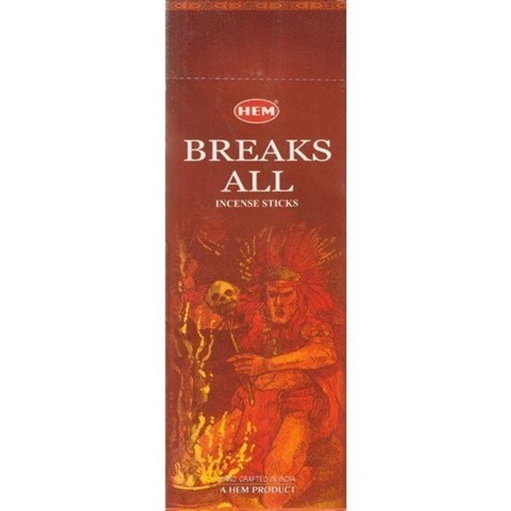 HEM Breaks All шестигранник Благовоние Разрушающий препятствия (красный и белый сандал, кедр)
