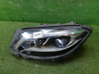 Битая Фара левая Mercedes S w222 (2013-2017) LED