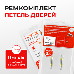 Ремкомплект (втулки) петель дверей Volkswagen EuroVan (2 петли, RPD3-2) 1996-2004