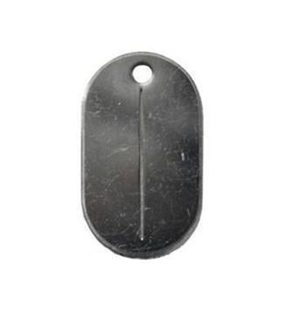 Жетон пустой овальный ст/обр нержавейка