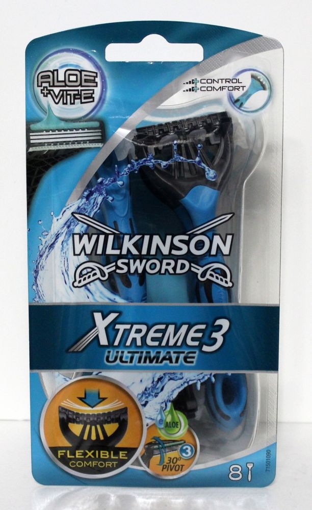 Wilkinson Sword одноразовые станки Xtreme-3 Ultimate 8 шт