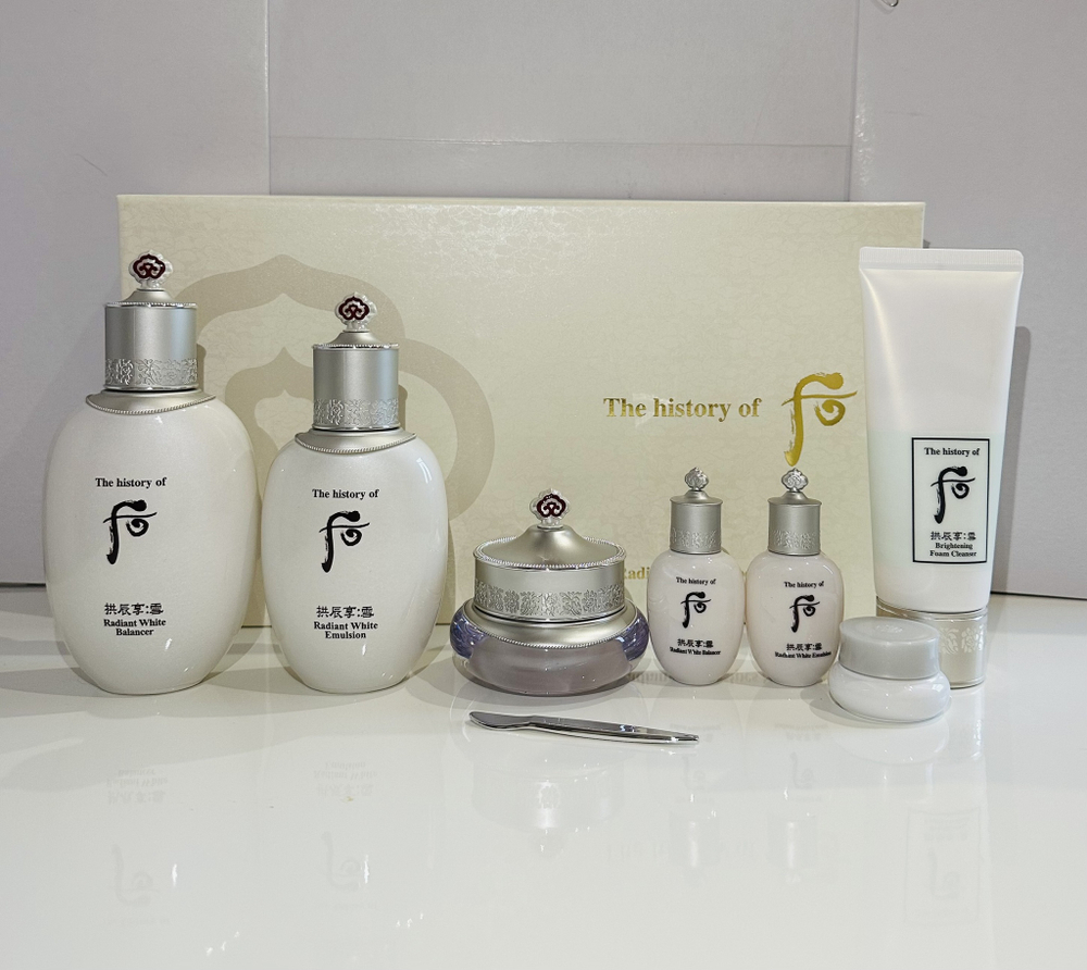 THE HISTORY OF WHOO  SEOL   Radiant White 3P set. Осветляющий уходовый набор.