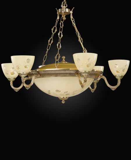 Подвесная люстра Reccagni Angelo L.6358/6+4