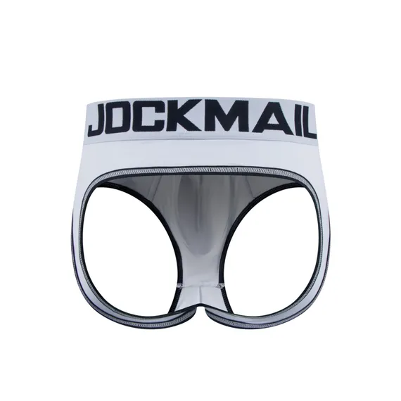 Мужские трусы джоки белые JOCKMAIL JM4044-1