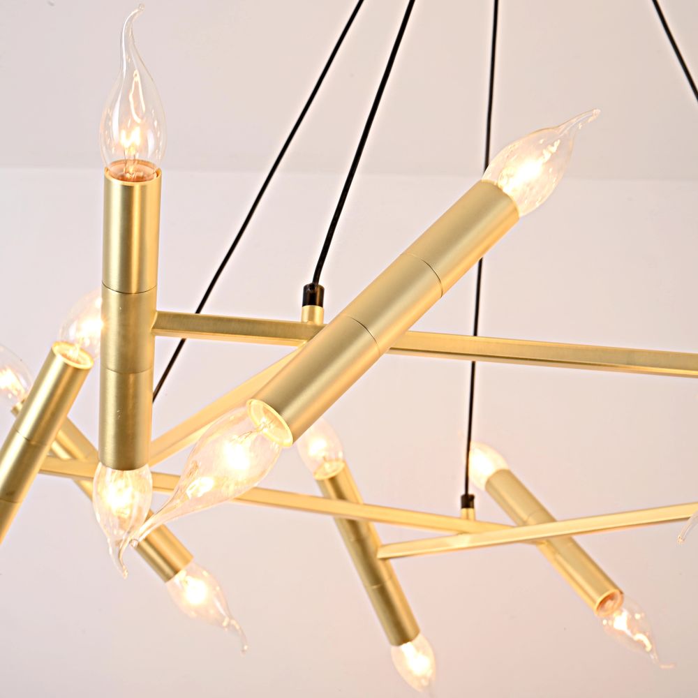 Подвесная Люстра Jonathan Browning Le Pentagone Chandelier 20 Light By Imperiumloft
