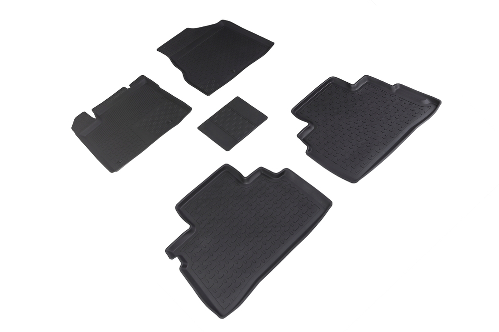 Резиновые коврики с высоким бортом для Nissan Murano III 2014-2022 Seintex.87650